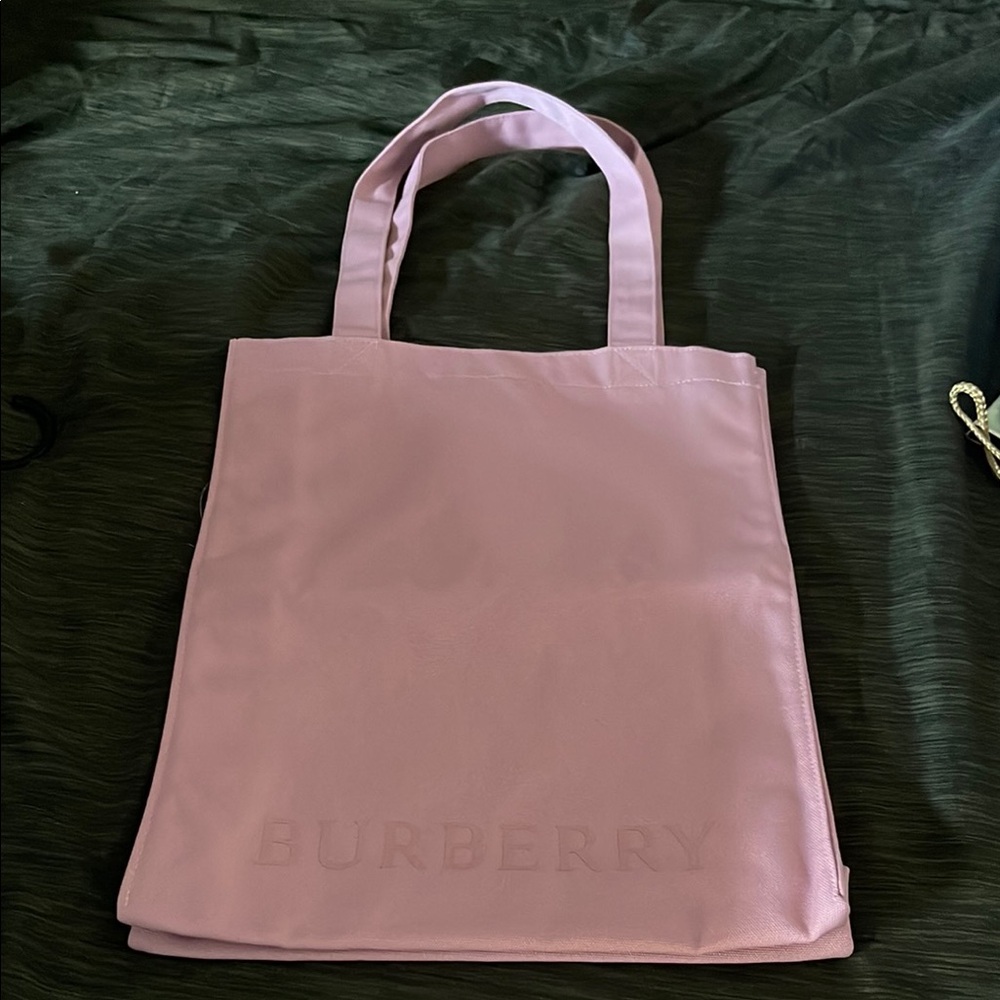 Burberry Pink Minimalist Tote Bag